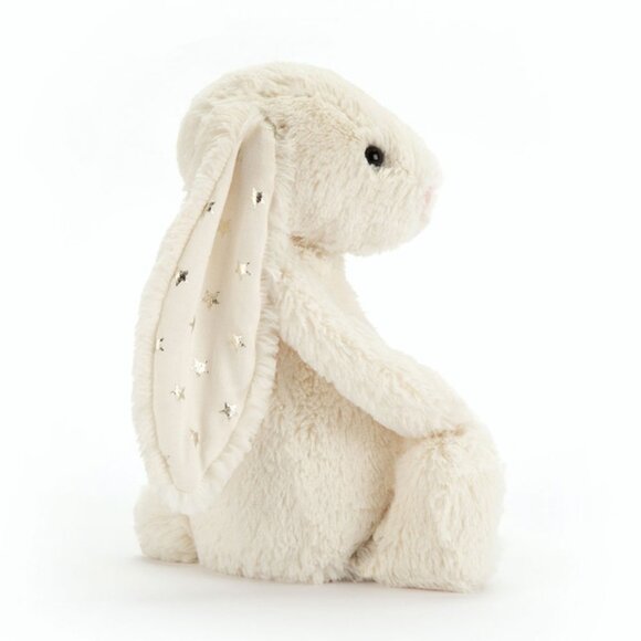 Jellycat Bashful Twinkle Bunny White Stars 2025 BAS3TW - Picture 2 of 6